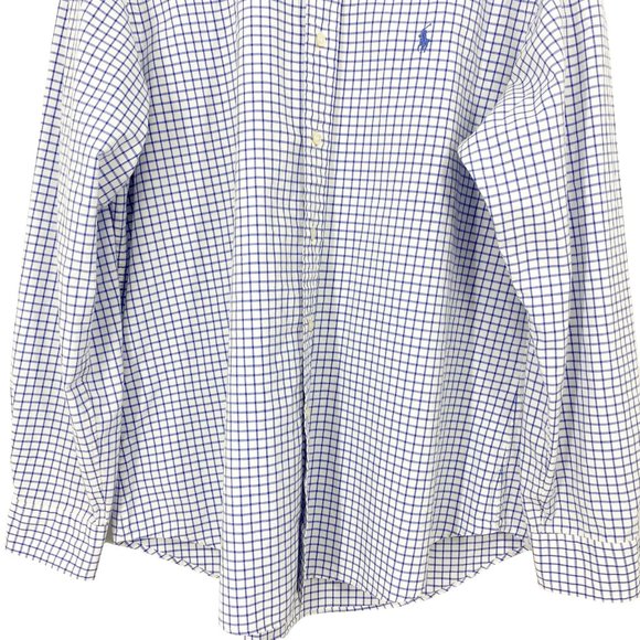 VTG RALPH LAUREN Graph Check Custom Fit Shirt - Picture 8 of 16